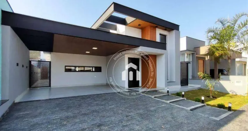 Casa com 3 dormitórios à venda, 184 m² por r$ 1.300.000,00 - condomínio lagos d'icaraí - salto/sp