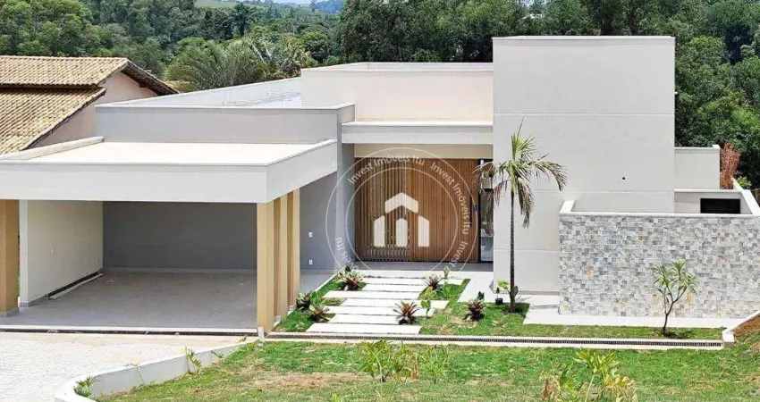 Casa com 3 dormitórios à venda, 296 m² por r$ 2.390.000,00 - condomínio residencial terras di leonardi - itu/sp