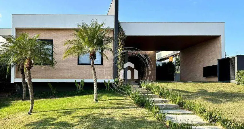 Casa com 3 dormitórios à venda, 230 m² por r$ 2.290.000,00 - condomínio villas do golfe - itu/sp