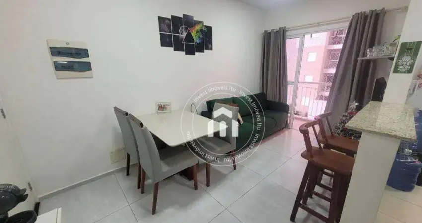 Apartamento com 2 dormitórios para alugar, 53 m² por r$ 2.310,00/mês - edifício jardim dos taperás - salto/sp