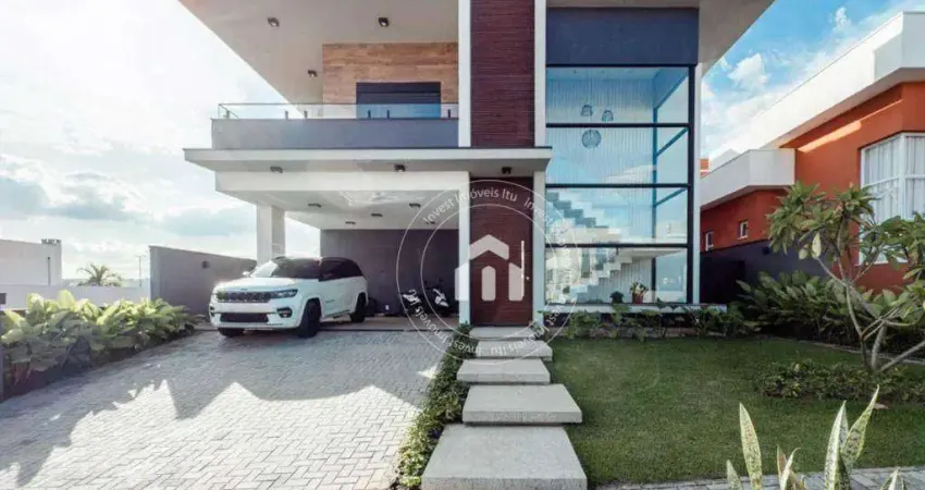 Casa com 4 dormitórios à venda, 413 m² por R$ 3.100.000,00 - Condominio Portal dos Bandeirantes - Salto/SP