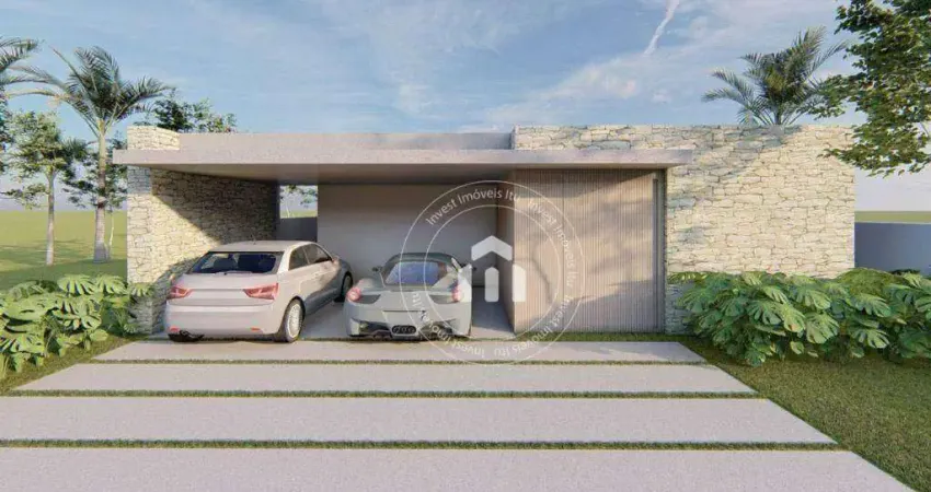 Casa com 3 dormitórios à venda, 240 m² por R$ 1.990.000,00 - Condomínio Residencial Una - Itu/SP