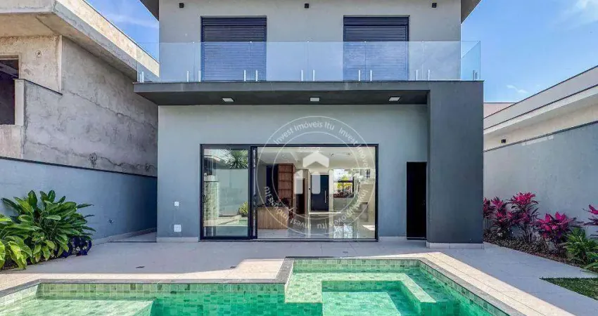 Casa com 4 dormitórios à venda, 320 m² por R$ 3.200.000,00 - Condomínio Reserva Saint Paul - Itu/SP