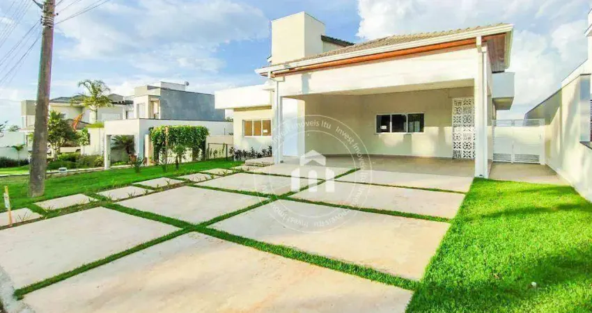 Casa com 3 dormitórios à venda, 300 m² por R$ 2.100.000,00 - Condominio Fazenda Palmeiras Imperiais - Salto/SP
