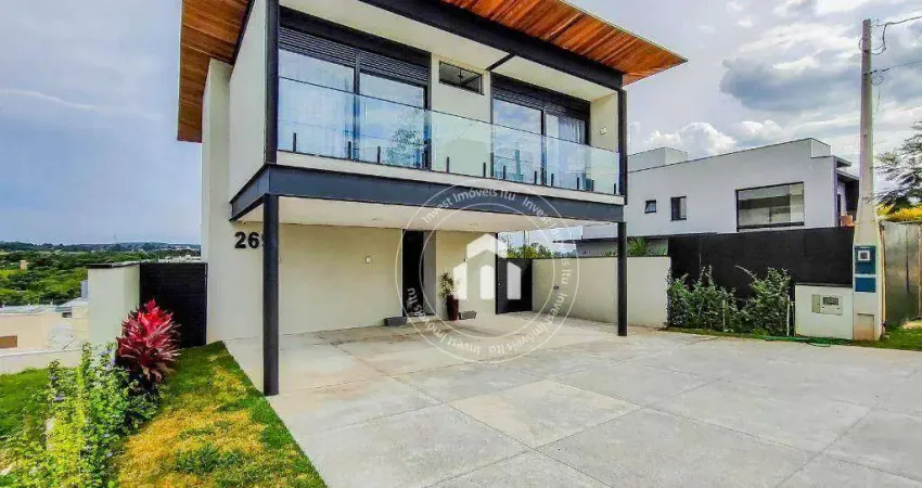 Casa com 3 dormitórios à venda, 330 m² por R$ 2.200.000,00 - Condomínio Residencial Una - Itu/SP