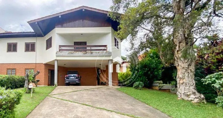 Casa com 4 dormitórios para alugar, 383 m² por R$ 7.000,00/mês - Condomínio Campos de Santo Antônio - Itu/SP