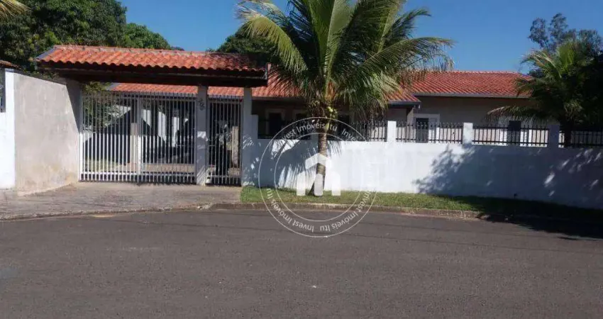 Chácara com 3 dormitórios à venda, 1200 m² por r$ 1.380.000,00 - condomínio zuleika jabour - salto/sp