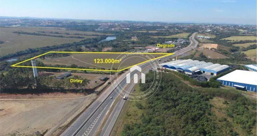 Área à venda, 123000 m² por r$ 18.450.000,00 - colina da castelo - porto feliz/sp