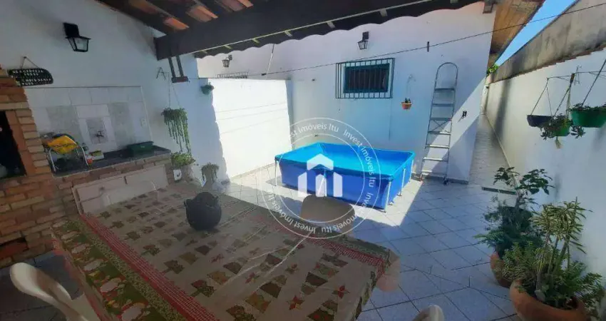 Casa com 3 dormitórios à venda, 120 m² por r$ 425.000,00 - jardim das rosas - itu/sp