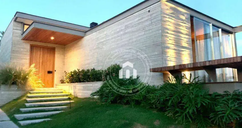 Casa com 5 dormitórios à venda, 590 m² por r$ 11.700.000,00 - condomínio terras de são josé - itu/sp