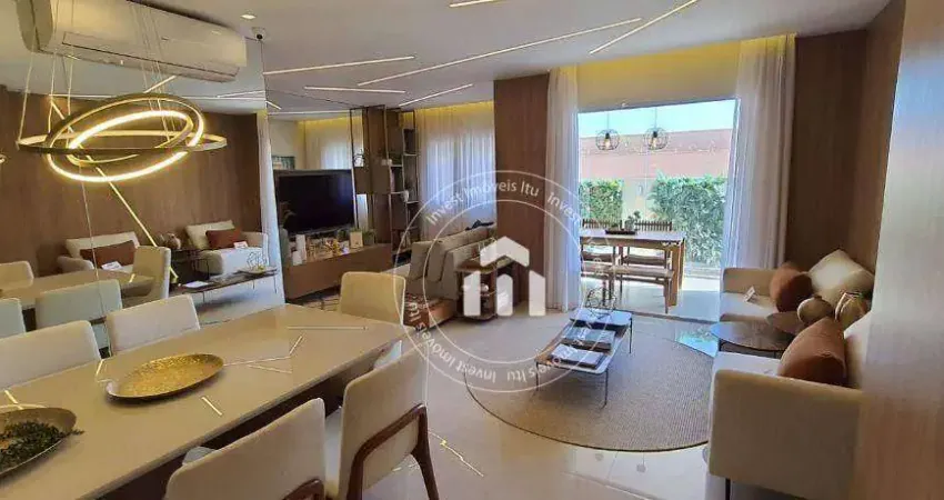 Apartamento com 3 dormitórios à venda, 89 m² por r$ 595.000,00 - natura park condominium club - itu/sp