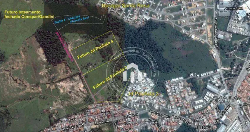 Área à venda, 24176 m² por r$ 4.835.200,00 - jardim das rosas - itu/sp
