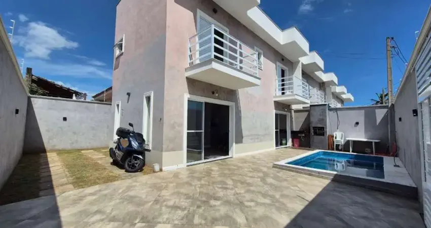 Casa para Venda em Itanhaém, Cibratel II, 3 dormitórios, 1 suíte, 2 banheiros, 2 vagas