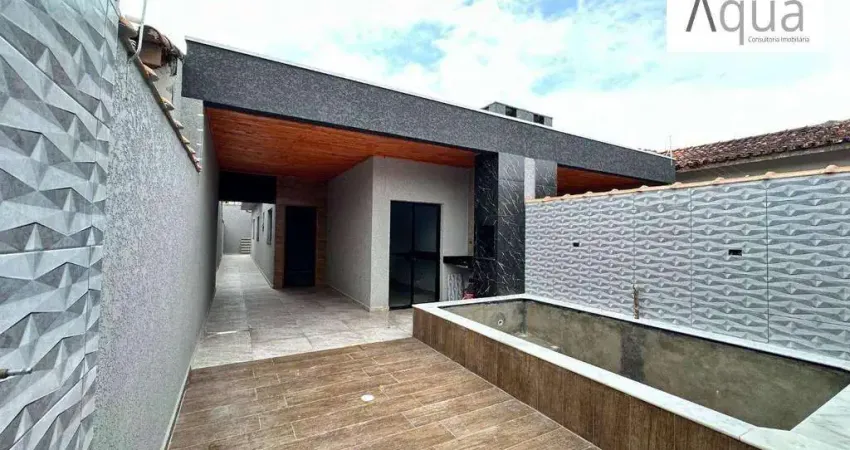 Casa para Venda em Itanhaém, Tupy, 2 dormitórios, 1 suíte, 2 banheiros, 2 vagas