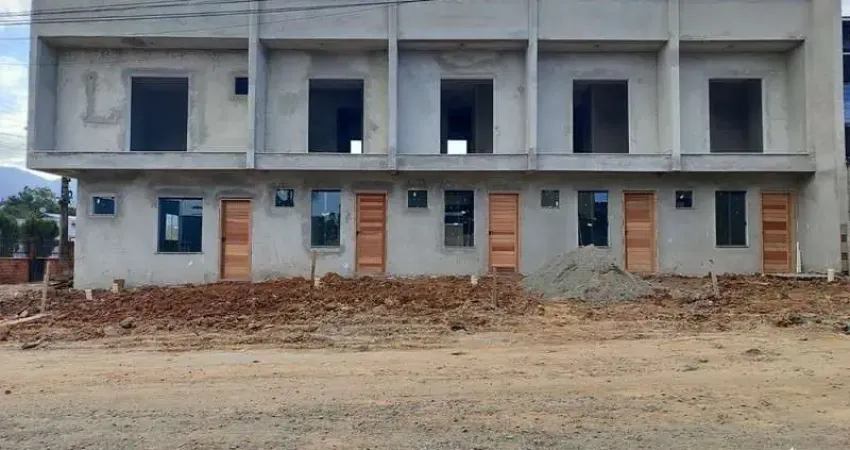 Sobrado geminado para venda em joinville, vila nova, 2 dormitórios, 1 vaga