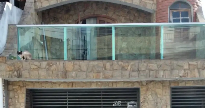Casa com 3 quartos à venda na Rua Magalhães Barata, Parque Gerassi, Santo André