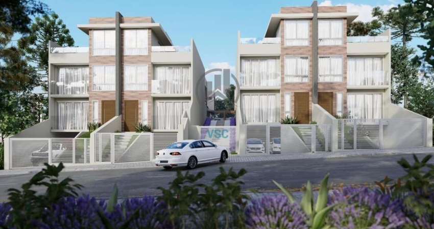 Sobrados quadruplex frente para rua a venda no tingui