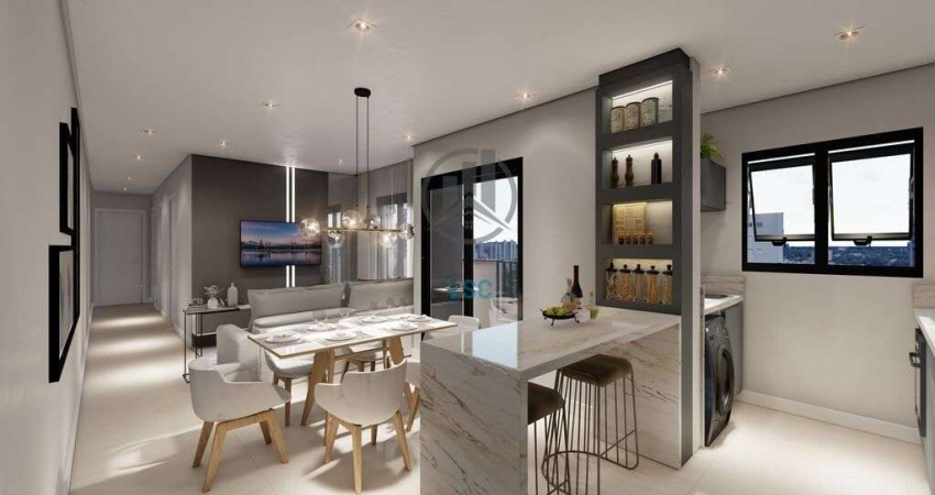 Apartamento alto padrão 3 quartos sendo uma suíte e vaga coberta, no centro de Pinhais