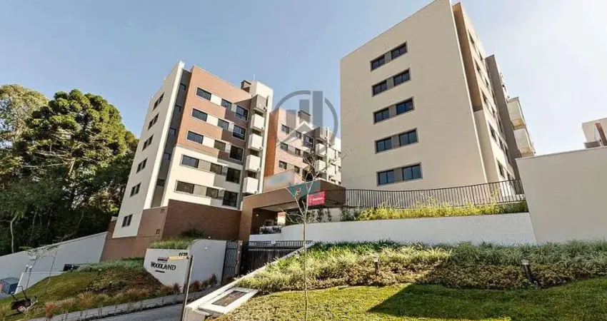 Apartamento em condomínio clube com 2 vagas, ao lado Parque Barigui