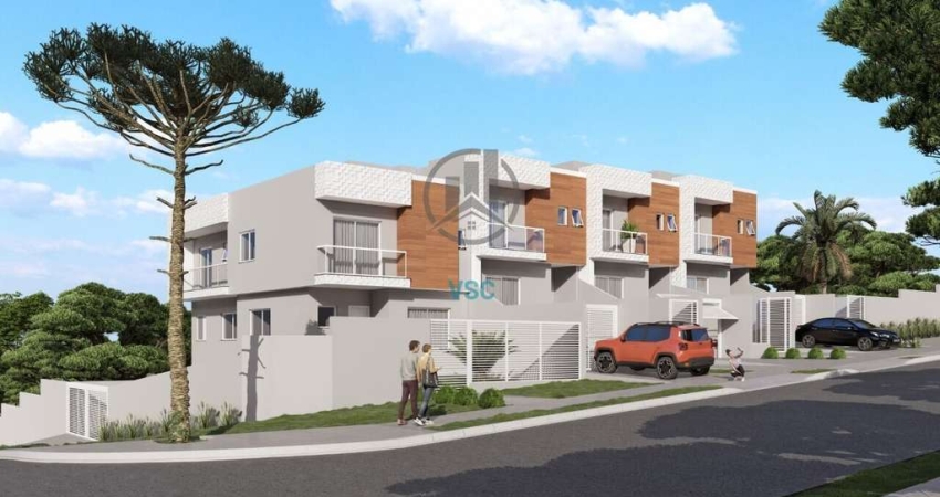 Sobrado de esquina com terraço , com 3 quartos à venda no Boa vista.