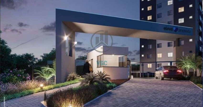 Apartamento 2 quartos com 1 suíte, próximo da entrega, surpreenda-se com o Eleva Arvoredo.
