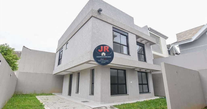 sobrado triplex a venda em santa felicidade condomínio fechado não geminado