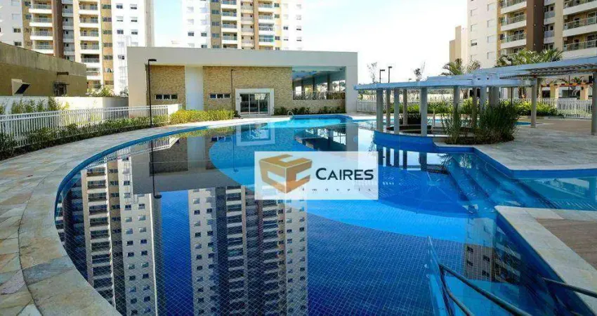 Apartamento com 3 dormitórios para alugar, 94 m² por r$ 7.694,55/mês - mansões santo antônio - campinas/sp