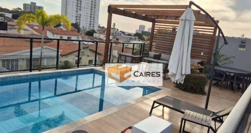 Apartamento com 1 dormitório para alugar, 40 m² por R$ 3.400,01/mês - Parque Industrial - Campinas/SP
