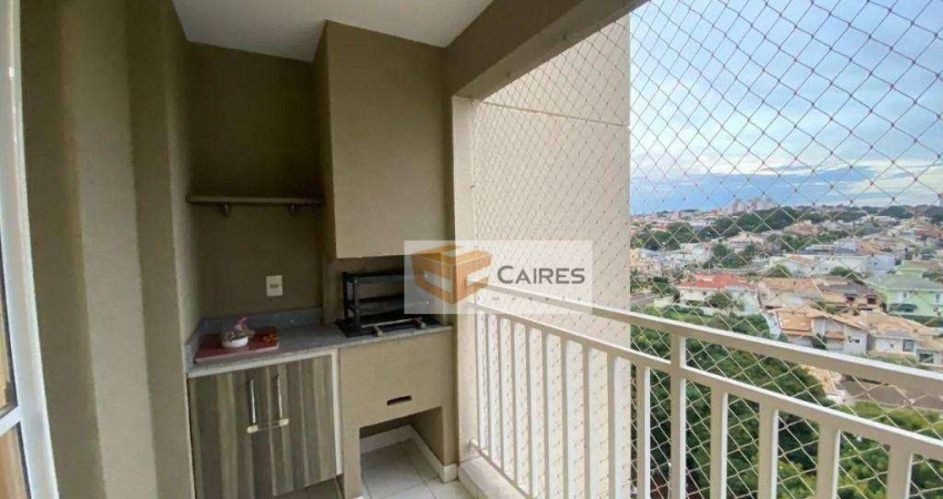 Apartamento com 3 dormitórios para alugar, 77 m² por R$ 4.550,00/mês - Loteamento Chácara Prado - Campinas/SP
