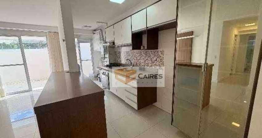 Apartamento Garden com 3 dormitórios para alugar, 113 m² por R$ 4.770/mês - Bosque - Campinas/SP