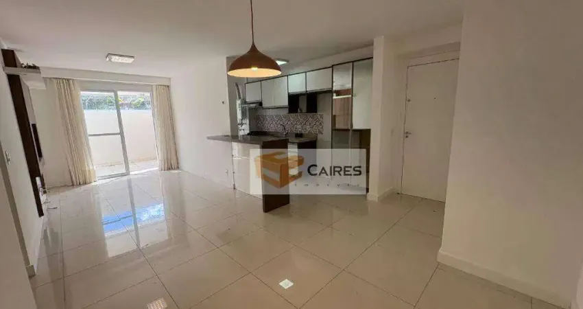 Apartamento com 3 dormitórios para alugar, 113 m² por R$ 4.970,00/mês - Bosque - Campinas/SP