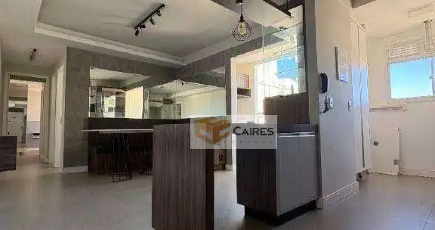 Apartamento para alugar, 63 m² por r$ 4.650,97/mês - mansões santo antônio - campinas/sp