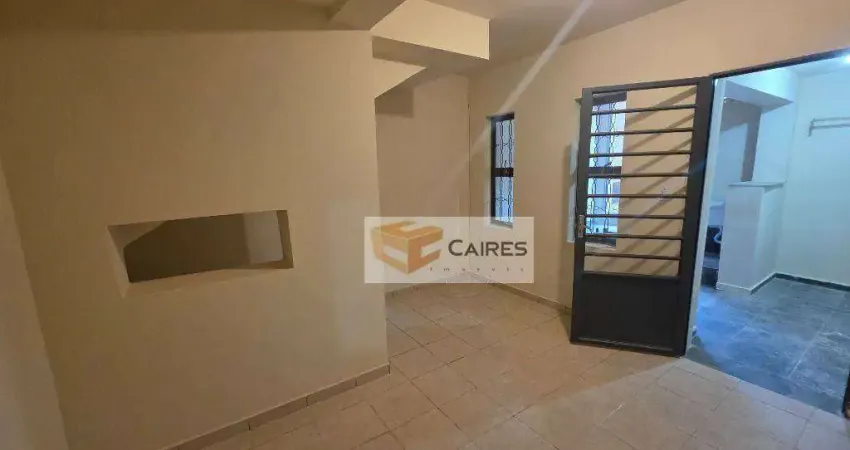 Casa com 1 dormitório para alugar, 50 m² por R$ 1.300/mês - Jardim Nilópolis - Campinas/SP