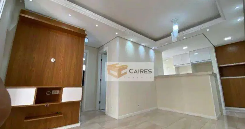 Apartamento com 2 dormitórios à venda, 52 m² por r$ 290.000,00 - jardim do lago continuação - campinas/sp