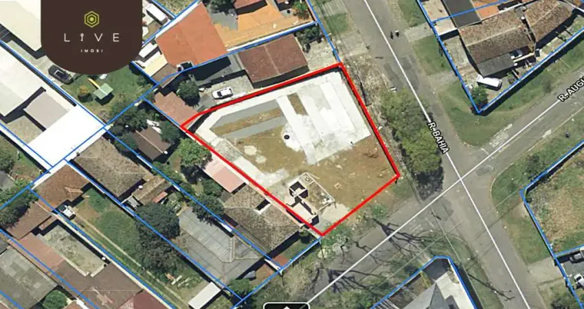Terreno comercial à venda na Rua Augusto de Mari, 1656, Guaíra, Curitiba