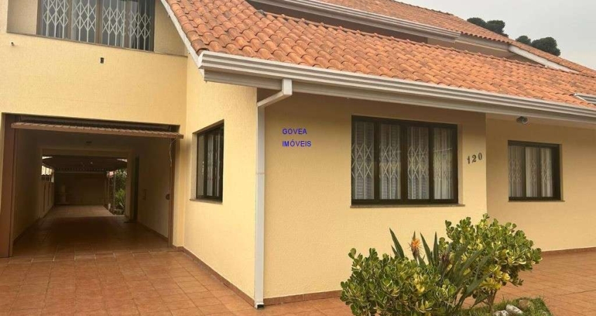 CASA COM 390m² EM TERRENO DE 690M² 2 PAVIMENTOS, 7 QUARTOS, 8 VAGAS GARAGE, PARA VENDA NO BAIRRO CAMPO COMPRIDO - CURITIBA, FN 041 99864-4995 GOVEA