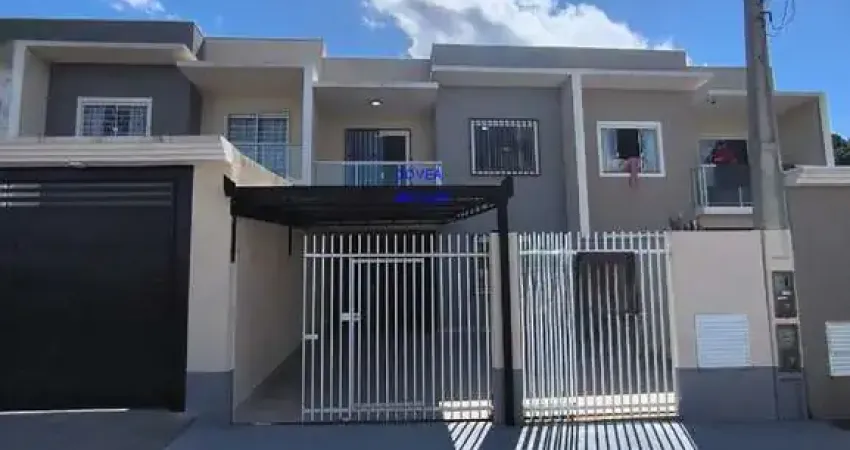 Sobrado r$730mil, 3 dormitórios, suite, garagem a venda no costeira/ araucária, financia. 108m² de área, móveis planejados, próximo ao condor.