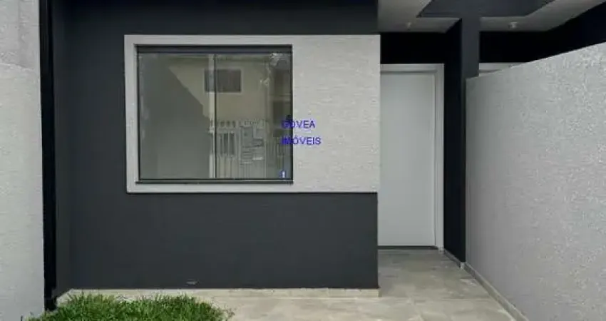 Casa 2 quartos, menor valor da região, prox vitória régia no sta rita, preço de planta entrada facilitada, fn 41 99864-4995