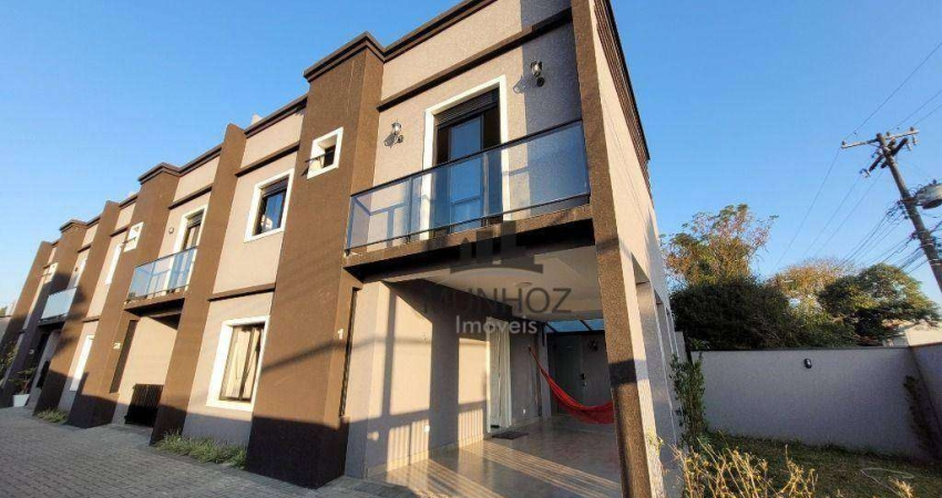 Sobrado com 3 dormitórios à venda, 116 m² por R$ 780.000,00 - Santa Felicidade - Curitiba/PR