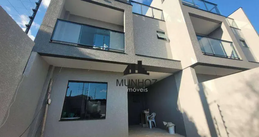 Sobrado com 3 dormitórios à venda, 119 m² por R$ 750.000,00 - Boa Vista - Curitiba/PR