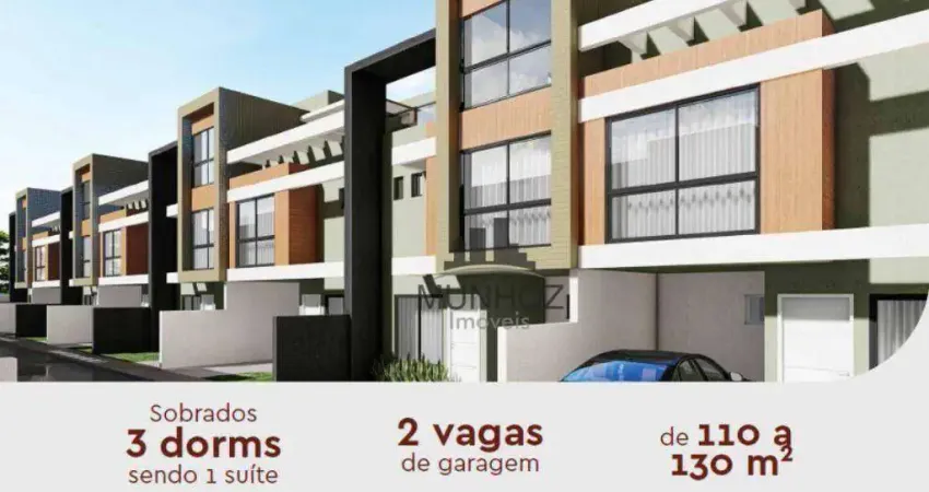 Sobrado com 3 dormitórios à venda, 111 m² por R$ 917.000,00 - Santa Quitéria - Curitiba/PR