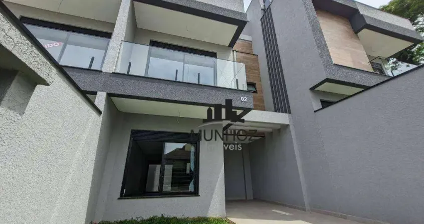 Sobrado com 3 dormitórios à venda, 134 m² por R$ 1.163.000,00 - Água Verde - Curitiba/PR