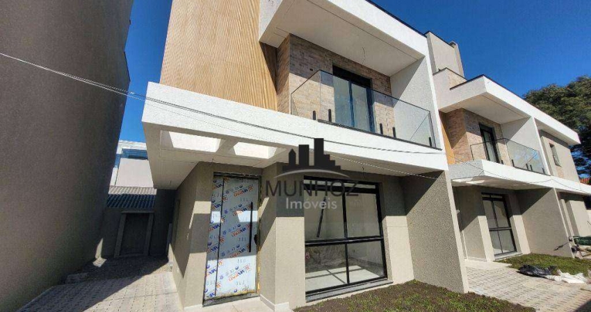 Sobrado com 3 dormitórios à venda, 109 m² por R$ 729.000,00 - Hauer - Curitiba/PR