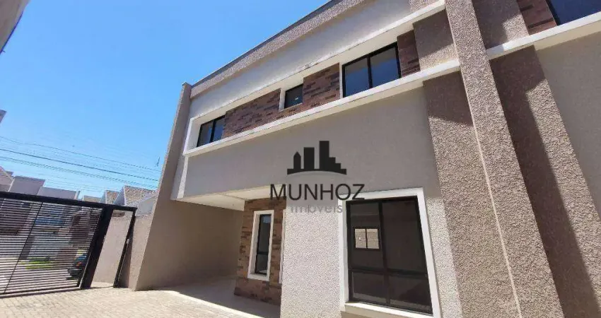 Sobrado com 3 dormitórios à venda, 100 m² por r$ 680.000,00 - santa felicidade - curitiba/pr