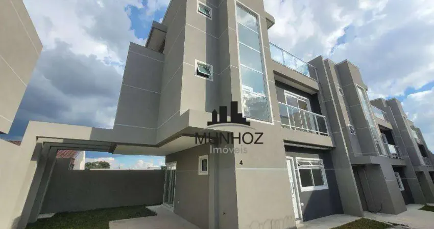 Sobrado com 3 dormitórios à venda, 129 m² por R$ 850.000,00 - Capão Raso - Curitiba/PR