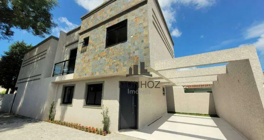 Sobrado com 3 dormitórios à venda, 107 m² por R$ 840.000,00 - Santa Felicidade - Curitiba/PR