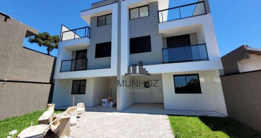 Sobrado com 3 dormitórios à venda, 141 m² por R$ 799.000,00 - Boa Vista - Curitiba/PR