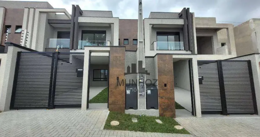 Sobrado com 3 dormitórios à venda, 135 m² por R$ 1.100.000,00 - Santo Inácio - Curitiba/PR