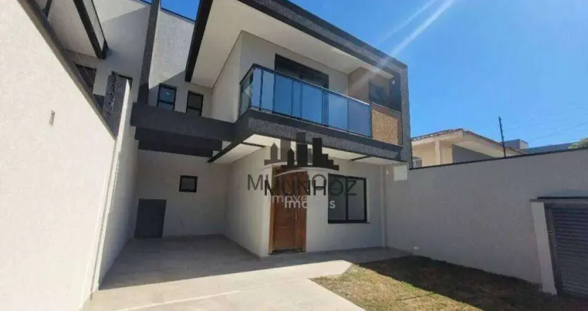 Sobrado com 3 dormitórios à venda, 150 m² por r$ 1.050.000,00 - santa felicidade - curitiba/pr