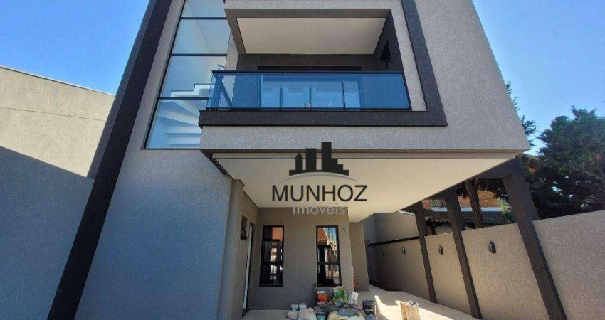 Sobrado com 3 dormitórios à venda, 148 m² por R$ 1.070.000,00 - Hauer - Curitiba/PR